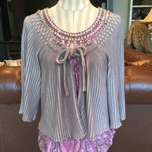JEWELED TANK & Cardigan Set!